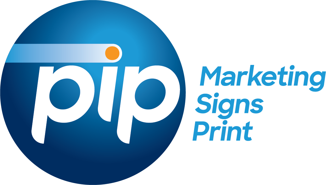 PIP PRINTING MARKETING & SIGNS Logo